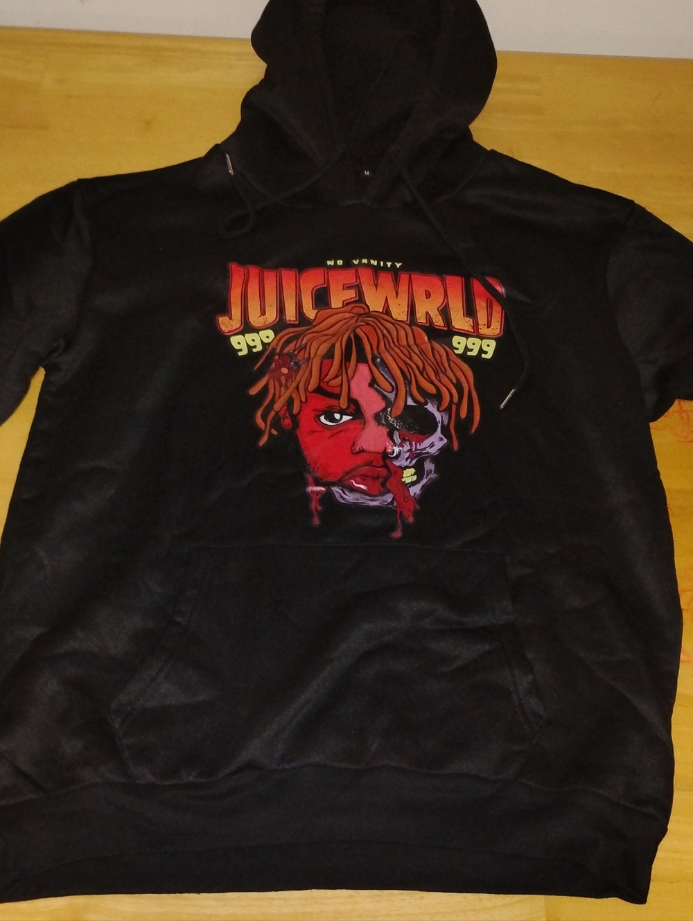 Juice WRLD Graphic Crewneck Hoodie - Black